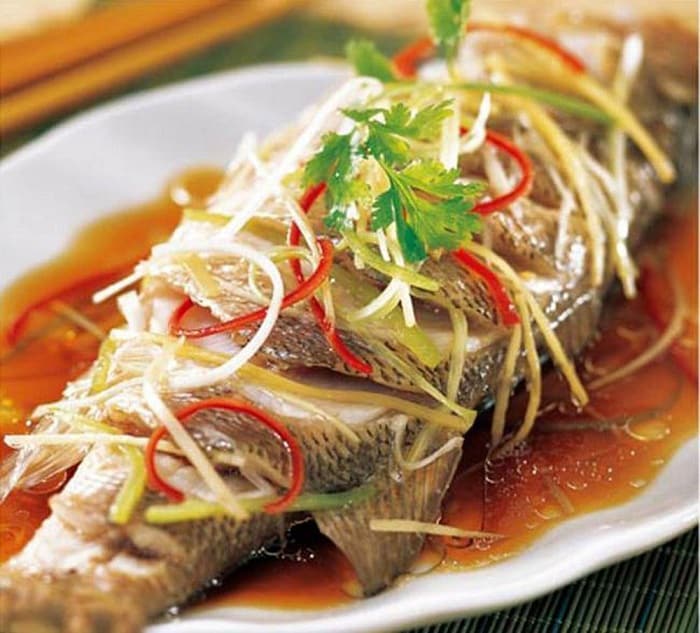 Cá Saba Hấp Cuốn Bánh Tráng